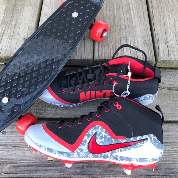 NEW Nike Mike Trout Metal MLB Baseball Cleats - Picture 2 of 8